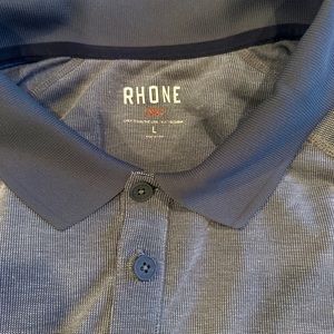 Rhone Delta Pique Polo Size Large